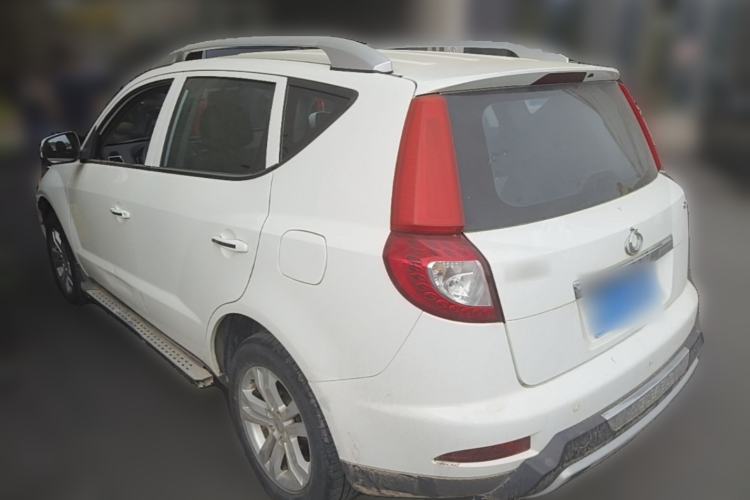 Used Geely Auto GX7 2015 Classic Edition 1.8L Manual Urban Model China IV Rear Left 45 Deg