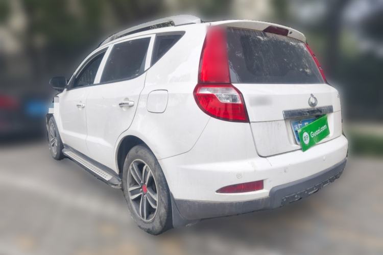 Used Geely Auto GX7 2015 Classic Edition 1.8L Manual Elite Model China V Standard Rear Left 45 Deg