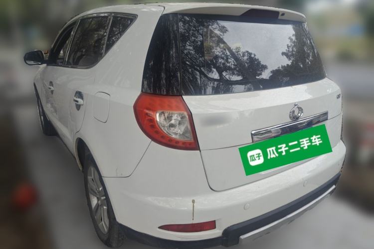Used Geely Auto GX7 2015 Classic Edition 1.8L Manual New Urban Model China IV Rear Left 45 Deg