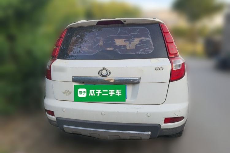 Used Geely Auto GX7 2015 Classic Edition 1.8L Manual Elite Model China V Standard Rear