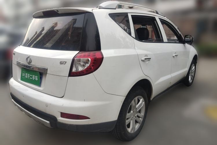 Used Geely Auto GX7 2015 Classic Edition 1.8L Manual Urban Model China V Standard Rear Right 45 Deg