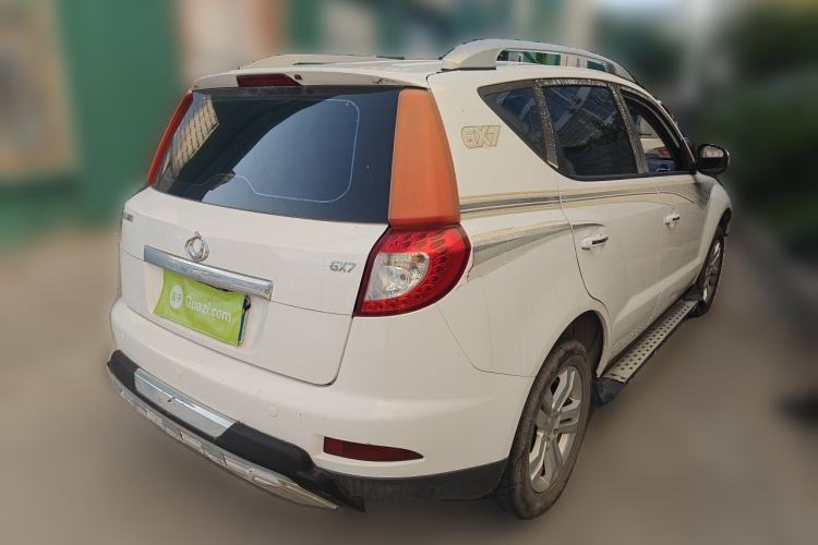 Used Geely Auto GX7 2015 Classic Edition 1.8L Manual Urban Model China IV Rear Right 45 Deg
