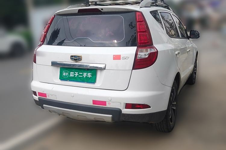 Used Geely Auto GX7 2015 Classic Edition 1.8L Manual Elite Model China IV Rear Right 45 Deg