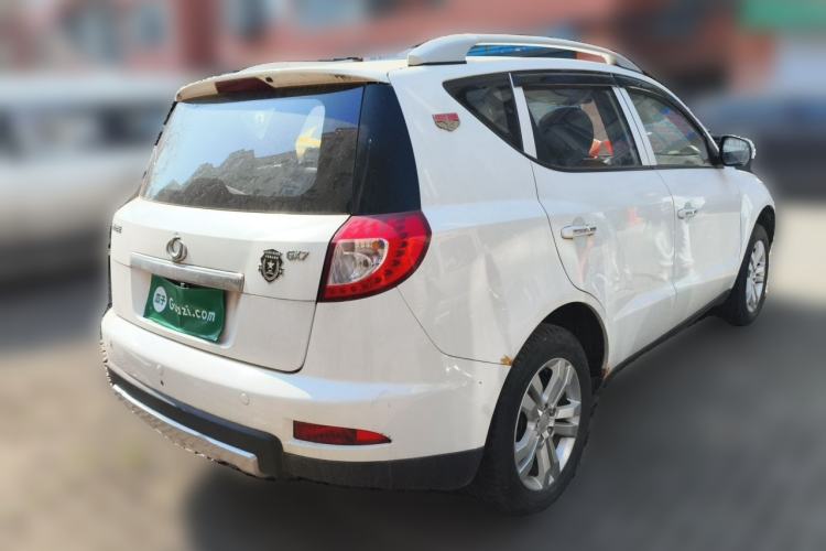 Used Geely Auto GX7 2015 Classic Edition 1.8L Manual Urban Model China IV Rear Right 45 Deg