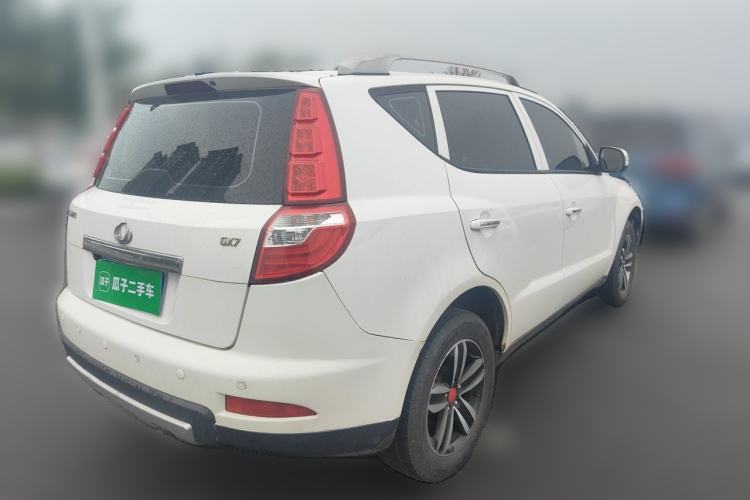 Used Geely Auto GX7 2015 Classic Edition 1.8L Manual New Urban Upgrade Version China V Standard Rear Right 45 Deg