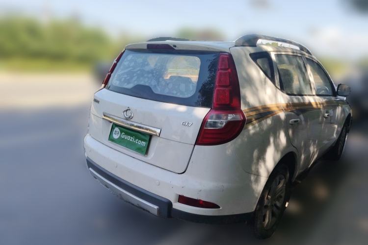 Used Geely Auto GX7 2015 Classic Edition 1.8L Manual Elite Model China IV Rear Right 45 Deg