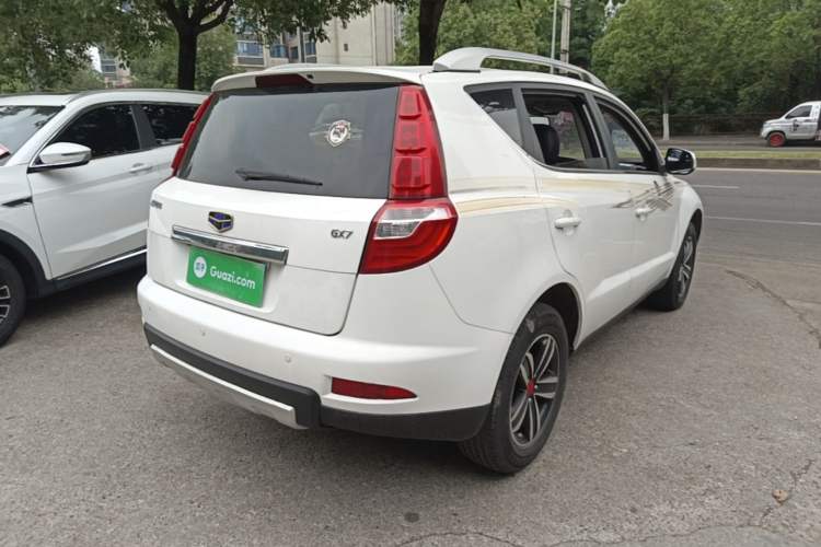 Used Geely Auto GX7 2015 Sport Edition 2.0L Automatic Luxury Model Rear Right 45 Deg