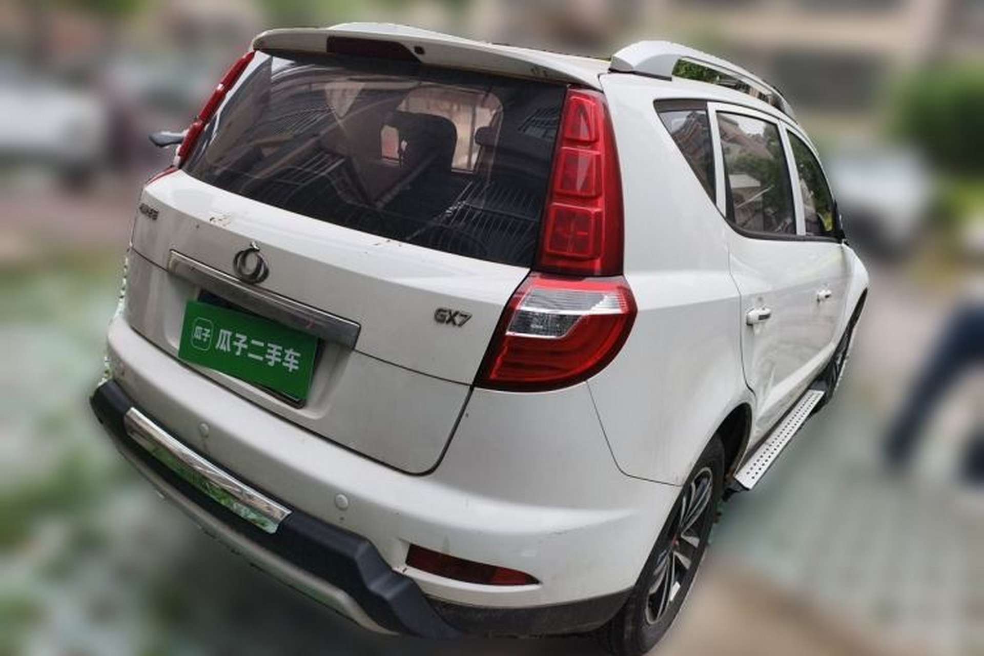 Used Geely Auto GX7 2015 Classic Edition 1.8L Manual Elite Model China V Standard Rear Right 45 Deg