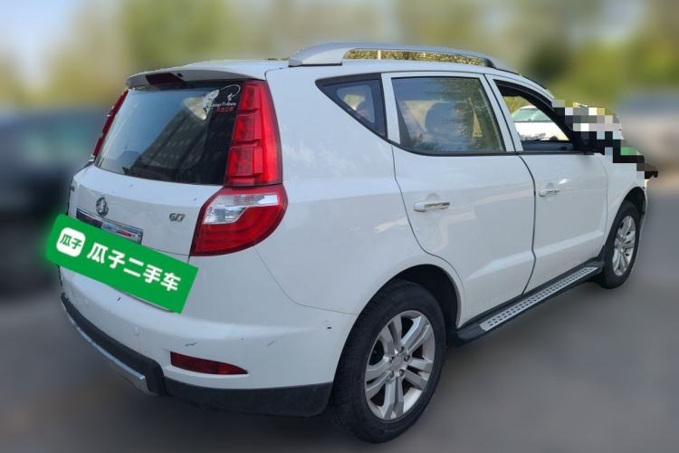 Used Geely Auto GX7 2015 Classic Edition 1.8L Manual Elite Model China IV Rear Right 45 Deg
