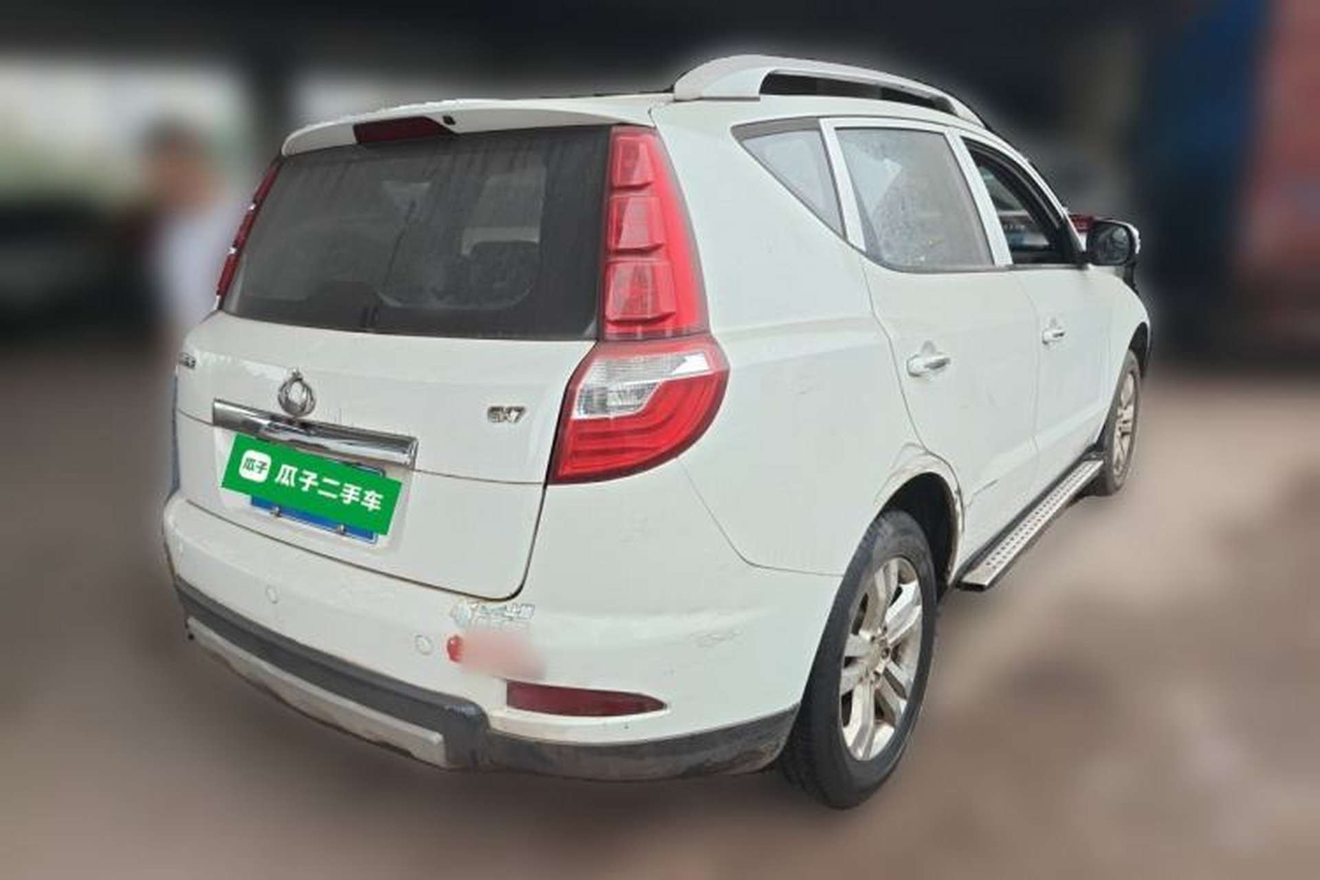 Used Geely Auto GX7 2015 Classic Edition 1.8L Manual Elite Model China IV Rear Right 45 Deg