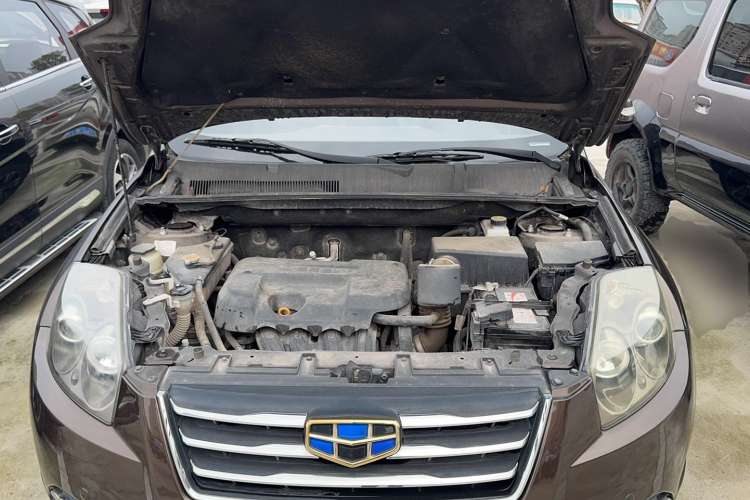 Used Geely Auto GX7 2015 Classic Edition 1.8L Manual Elite Model China V Standard Engine Bay