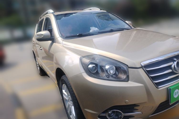 Used Geely Auto GX7 2015 Classic Edition 1.8L Manual Elite Model China IV Front Right 45 Deg
