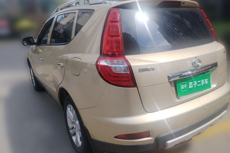 Used Geely Auto GX7 2015 Classic Edition 1.8L Manual Elite Model China IV Rear Left 45 Deg