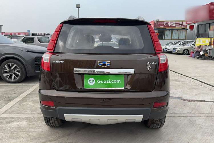 Used Geely Auto GX7 2015 Classic Edition 1.8L Manual Elite Model China V Standard Rear