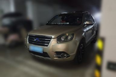 Used Geely Auto GX7 2015 Sports Edition 2.0L Automatic Luxury Upgrade Version China V Standard