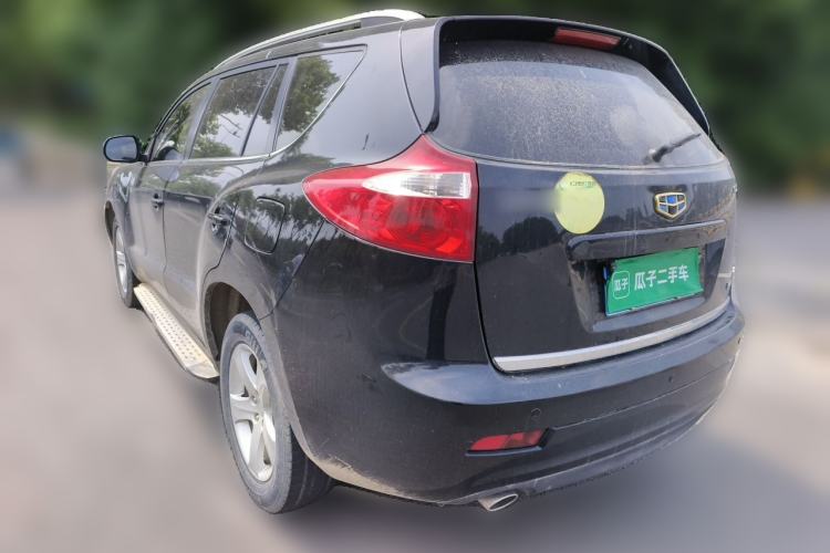 Used Geely Auto GX9 2014 2.4L Automatic Two-Wheel Drive Prestige Version Rear Left 45 Deg