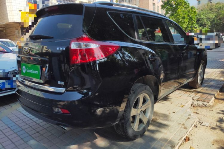 Used Geely Auto GX9 2014 2.4L Automatic Two-Wheel Drive Prestige Version Rear Right 45 Deg