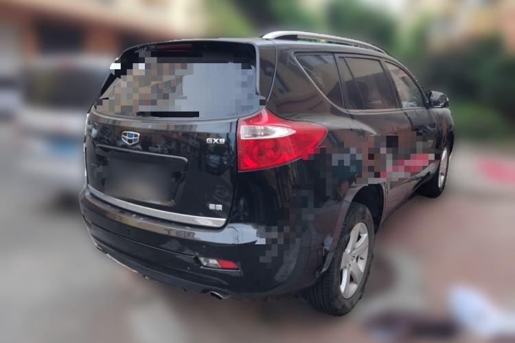 Used Geely Auto GX9 2014 2.4L Manual Two-Wheel Drive Luxury Version Rear Right 45 Deg