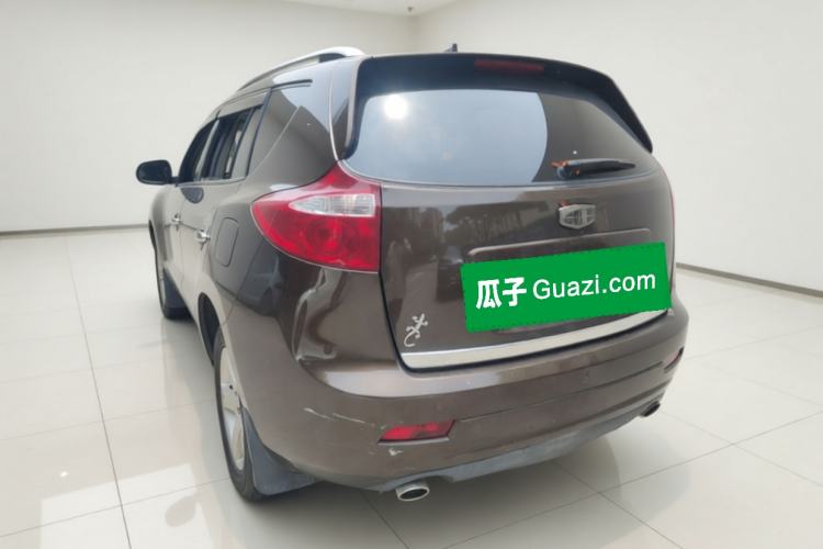 Used Geely Auto GX9 2014 2.4L Automatic Two-Wheel Drive Prestige Version Rear Left 45 Deg