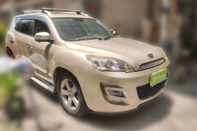 Used Geely Auto GX9 2014 2.4L Automatic Two-Wheel Drive Deluxe Model Front Right 45 Deg