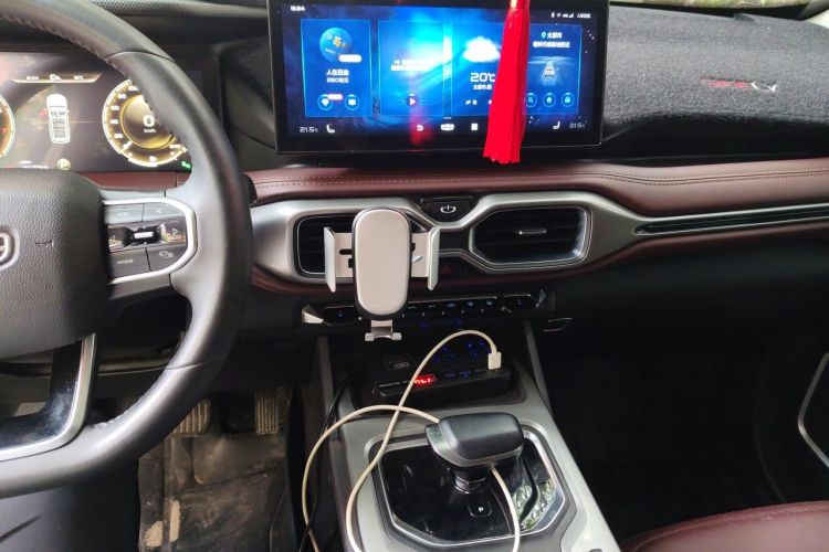 Used Geely Auto Haoyue 2020 1.8TD DCT Flagship 7-Seater Audio And AC Panel