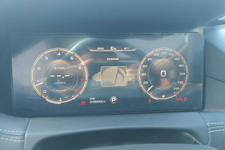 Used Geely Auto Haoyue 2020 1.8TD DCT Luxury 7-Seater Instrument Cluster