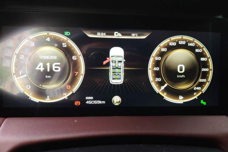Used Geely Auto Haoyue 2020 1.8TD DCT Flagship 7-Seater Instrument Cluster