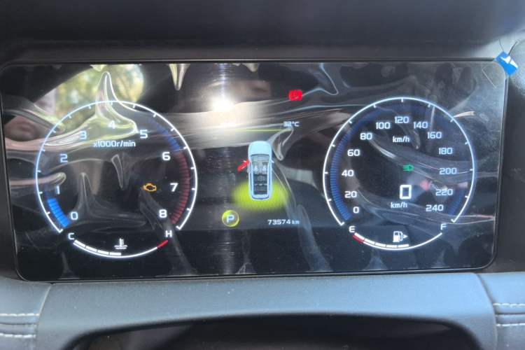 Used Geely Auto Haoyue 2020 1.8TD Automatic Comfort Edition 7-Seater Instrument Cluster