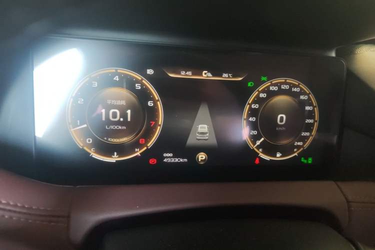 Used Geely Auto Haoyue 2020 1.8TD DCT Flagship 7-Seater Instrument Cluster