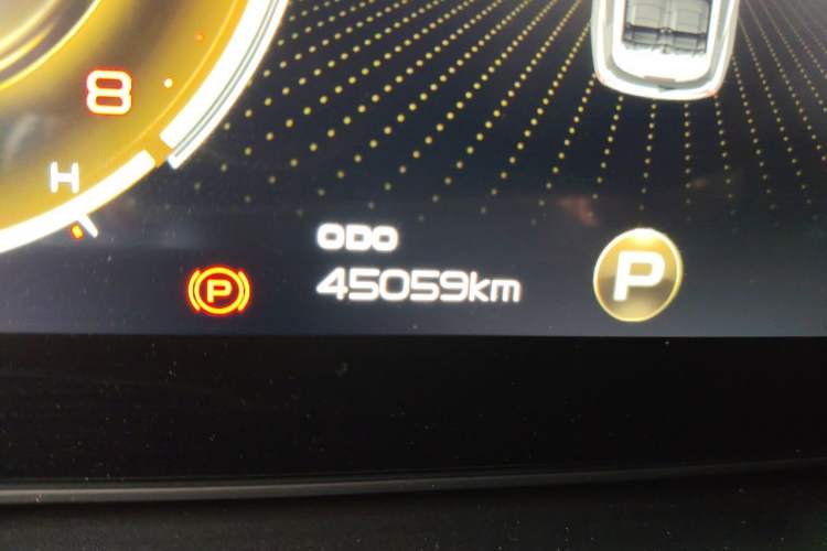 Used Geely Auto Haoyue 2020 1.8TD DCT Flagship 7-Seater Odometer Close Up
