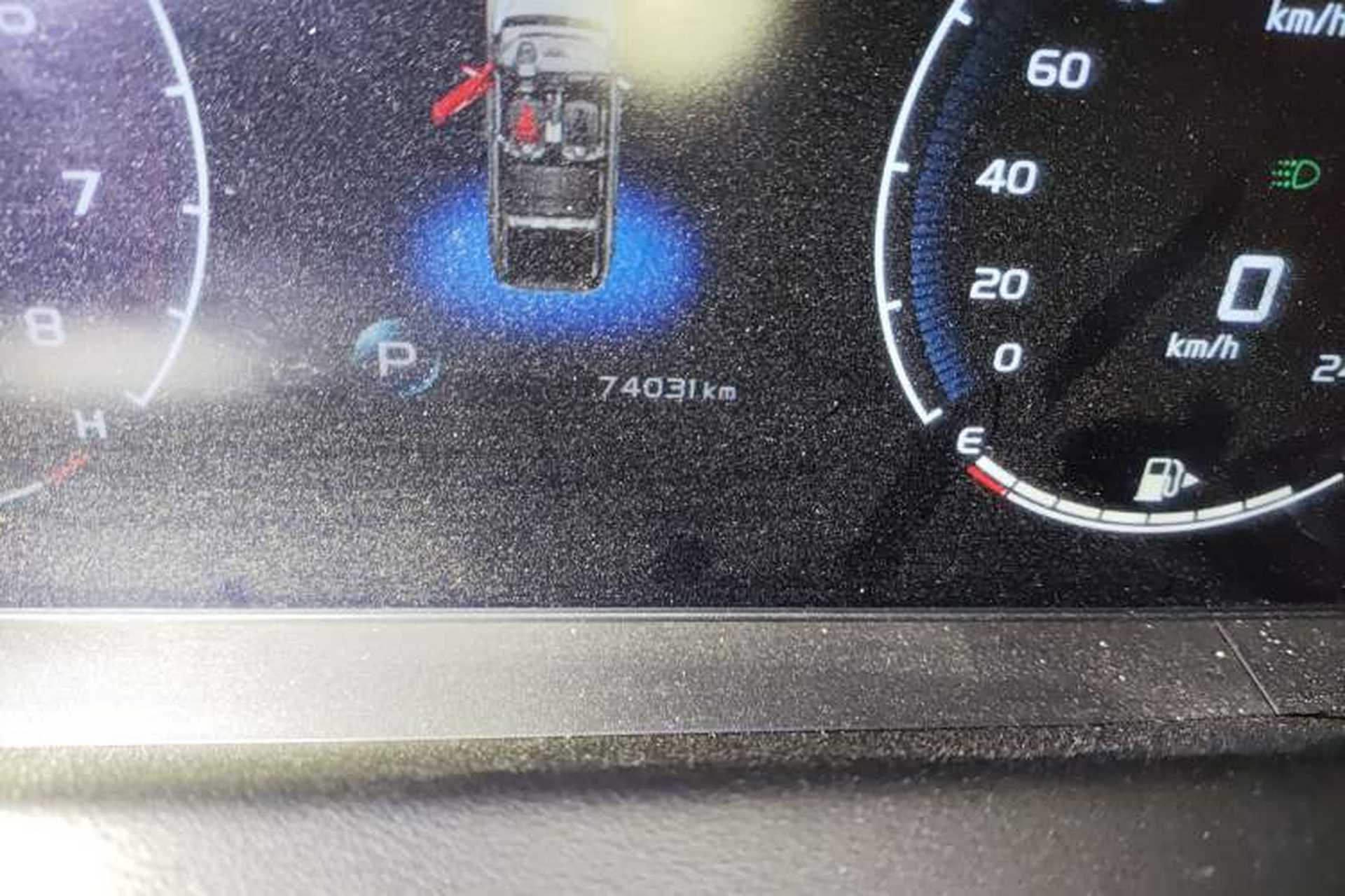 Used Geely Auto Haoyue 2020 1.8TD DCT Luxury Model 5 Seats Odometer Close Up