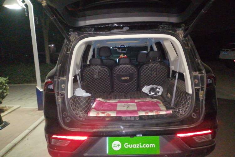 Used Geely Auto Haoyue 2020 1.8TD DCT Flagship 7-Seater Trunk