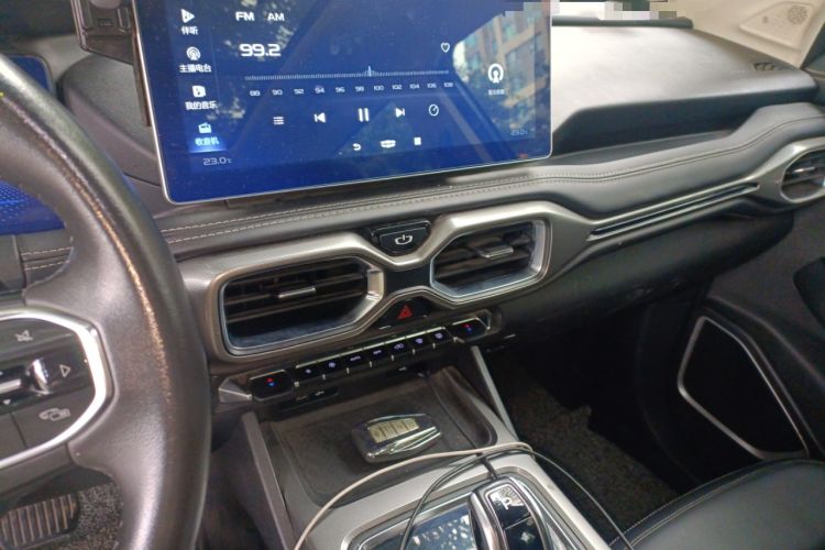 Used Geely Auto Haoyue 2020 1.8TD DCT Flagship 7-Seater Audio And AC Panel