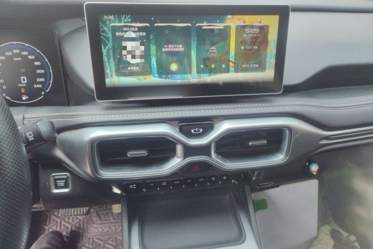 Used Geely Auto Haoyue 2020 1.8TD Automatic Comfort Edition 7-Seater Audio And AC Panel
