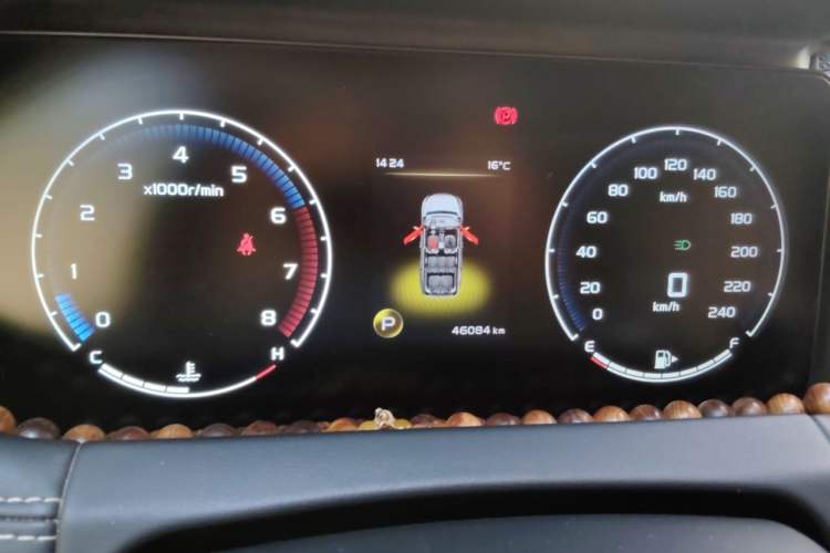 Used Geely Auto Haoyue 2020 1.8TD DCT Luxury 7-Seater Instrument Cluster