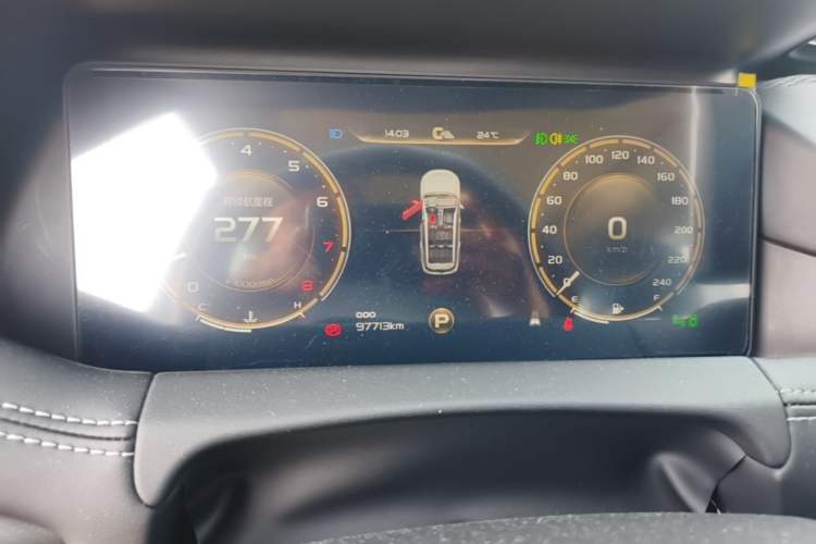 Used Geely Auto Haoyue 2020 1.8TD DCT Flagship 7-Seater Instrument Cluster