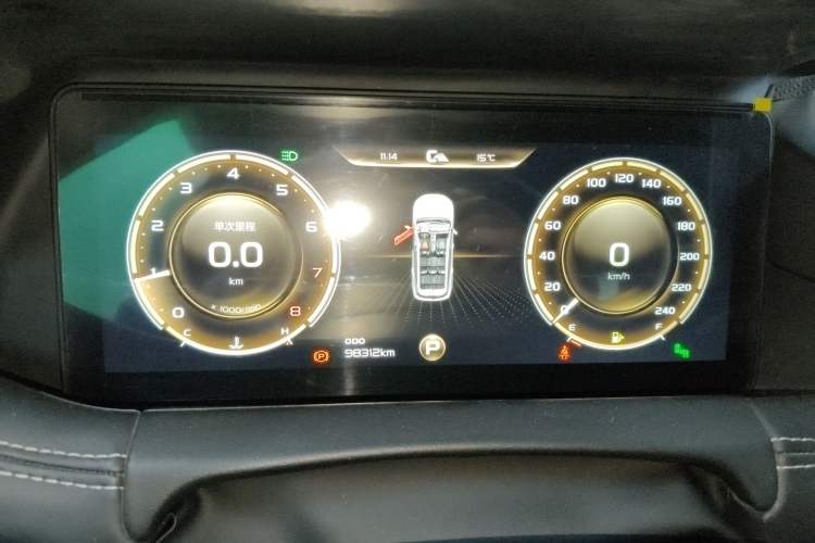 Used Geely Auto Haoyue 2020 1.8TD DCT Flagship 7-Seater Instrument Cluster