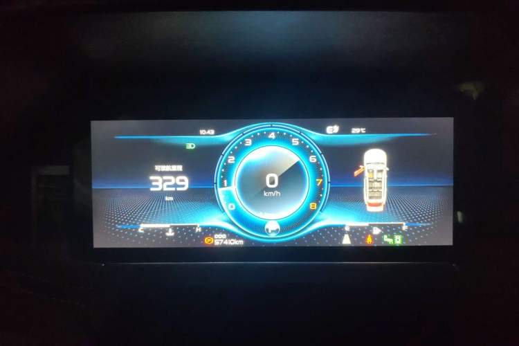 Used Geely Auto Haoyue 2020 1.8TD DCT Flagship 7-Seater Instrument Cluster