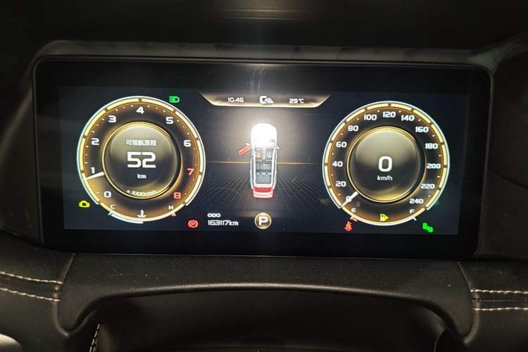Used Geely Auto Haoyue 2020 1.8TD DCT Flagship 5-Seater Instrument Cluster