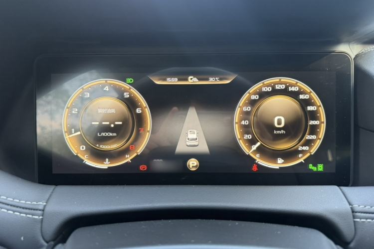 Used Geely Auto Haoyue 2020 1.8TD DCT Flagship 7-Seater Instrument Cluster