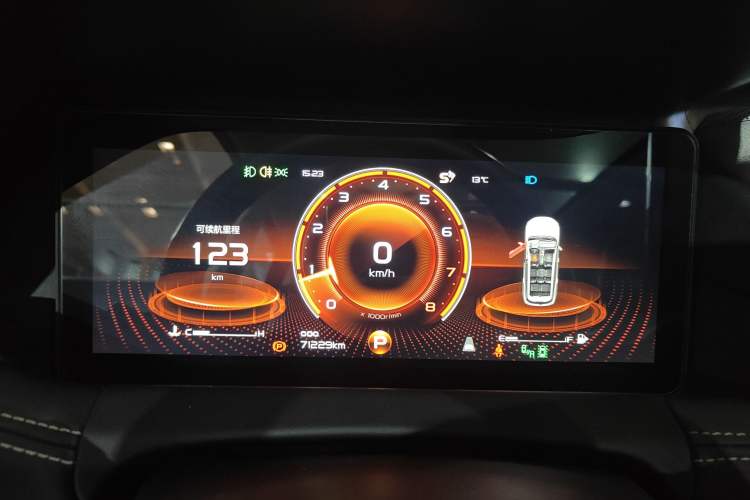 Used Geely Auto Haoyue 2020 1.8TD DCT Flagship 7-Seater Instrument Cluster