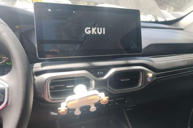 Used Geely Auto Haoyue 2020 1.8TD DCT Flagship 5-Seater Audio And AC Panel
