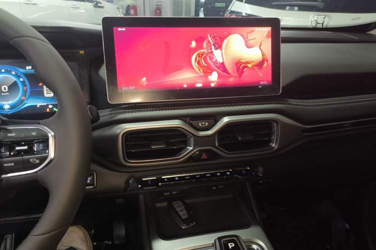 Used Geely Auto Haoyue 2020 1.8TD DCT Flagship 7-Seater Audio And AC Panel
