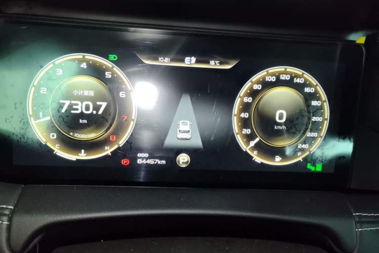 Used Geely Auto Haoyue 2020 1.8TD DCT Flagship 7-Seater Instrument Cluster