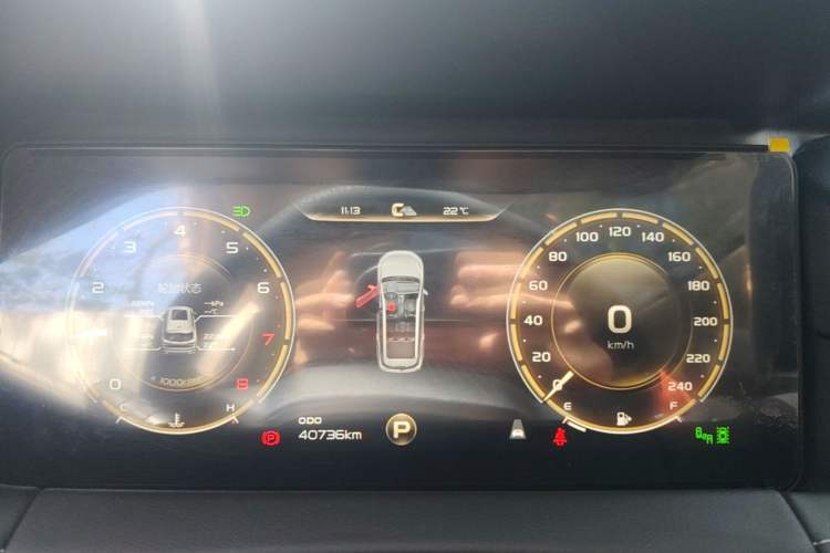 Used Geely Auto Haoyue 2020 1.8TD DCT Flagship 5-Seater Instrument Cluster