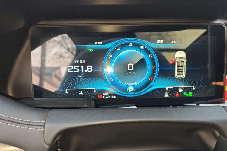 Used Geely Auto Haoyue 2020 1.8TD DCT Flagship 7-Seater Instrument Cluster