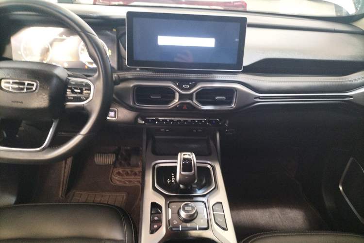 Used Geely Auto Haoyue 2020 1.8TD DCT Flagship 5-Seater Audio And AC Panel