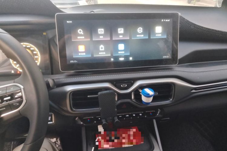 Used Geely Auto Haoyue 2020 1.8TD DCT Flagship 7-Seater Audio And AC Panel