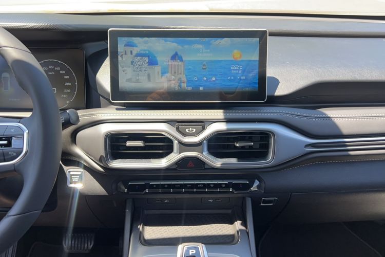 Used Geely Auto Haoyue 2020 1.8TD DCT Luxury 7-Seater Audio And AC Panel