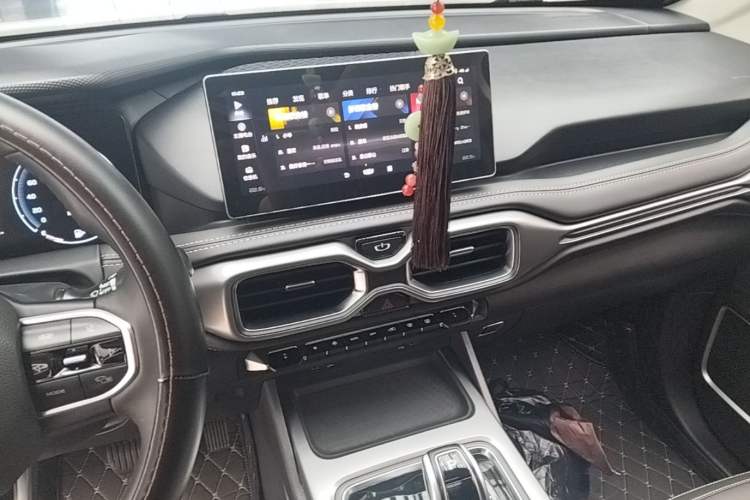Used Geely Auto Haoyue 2020 1.8TD DCT Luxury 7-Seater Audio And AC Panel
